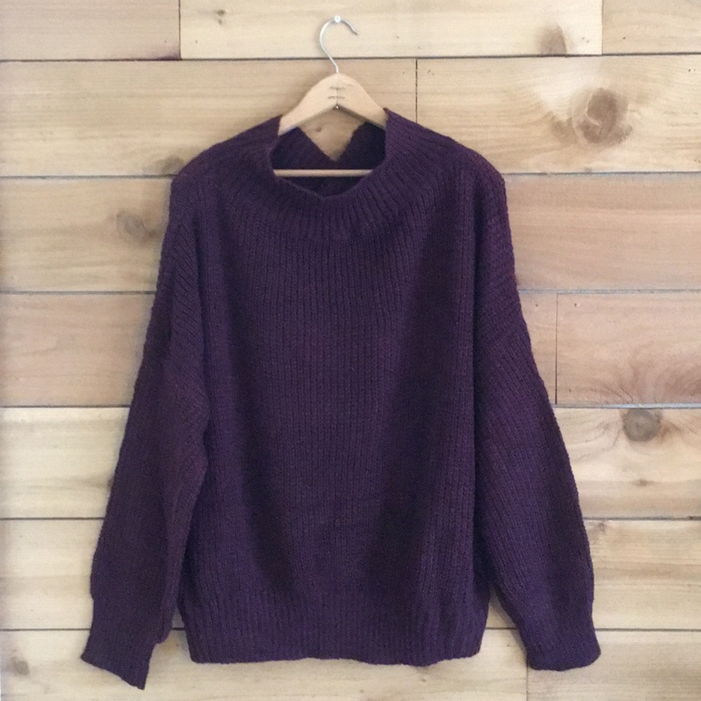 Oversized Knitted Sweater